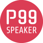 P99 Speaker icon Red