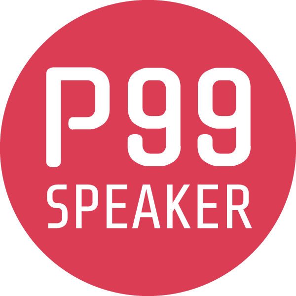 P99 Speaker icon Red